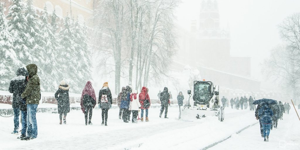 Низкое давление и снег ожидаются в Москве в пятницу