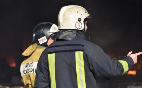 В ковидной больнице Красноярска разгорелся пожар