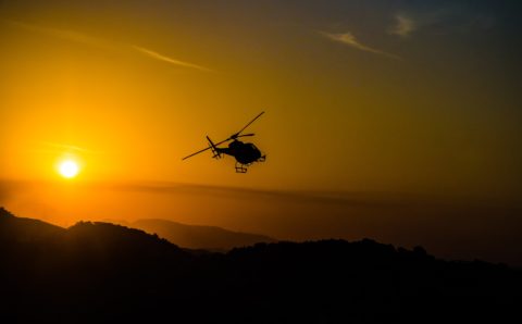 Упавший под Ижевском вертолет ищут с помощью беспилотных авиационных систем МЧС