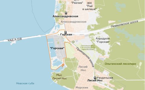 Архитектурный конкурс территории «Горская» определит будущее развитие Петербурга