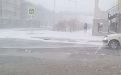 На Чукотке ожидается ураганный ветер до 34 м/с