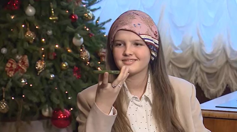 Владимир Путин стал «тайным Сантой» 13-летней Тани Троценко из Ставрополья
