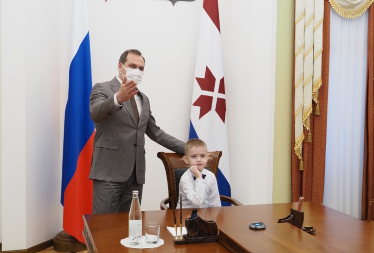 Пятилетний ребенок провел совещание с министрами Республики Мордовии
