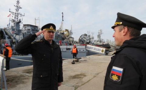 Новейший корабль противоминной обороны «Георгий Курбатов» прибыл в порт Севастополя