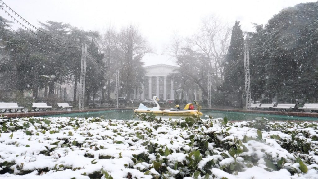 Общественный транспорт в Ялте вернулся к работе после непогоды