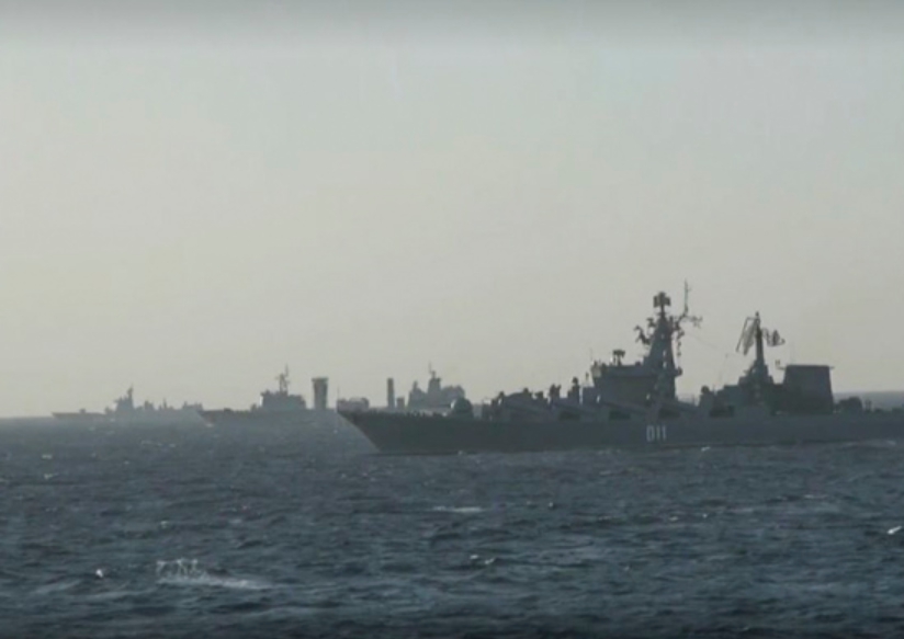 В Аравийском море прошли российско-китайские учения «Мирное море-2022»