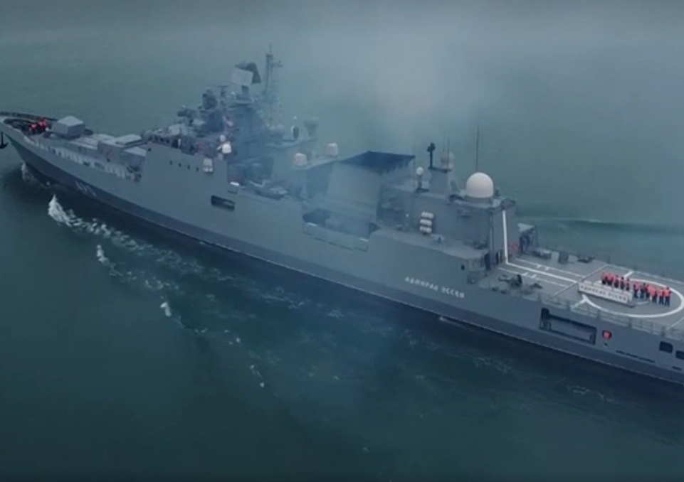 Корабли Черноморского флота вышли на учения в море
