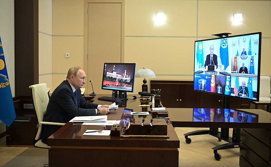 Путин дал оценку действиям ОДКБ в Казахстане