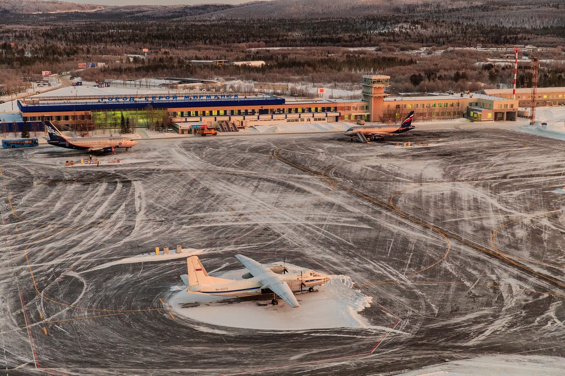 Аэропорт «Мурманск» возобновил свою работу