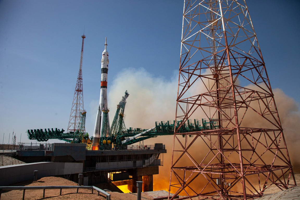 Ракету «Союз-2» доставили на космодром Байконур