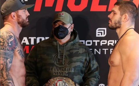 Российский боец Молдавский проиграл в поединке за титул чемпиона Bellator