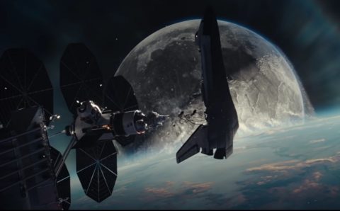 Появился русский трейлер фильма об обрушении Луны на Землю