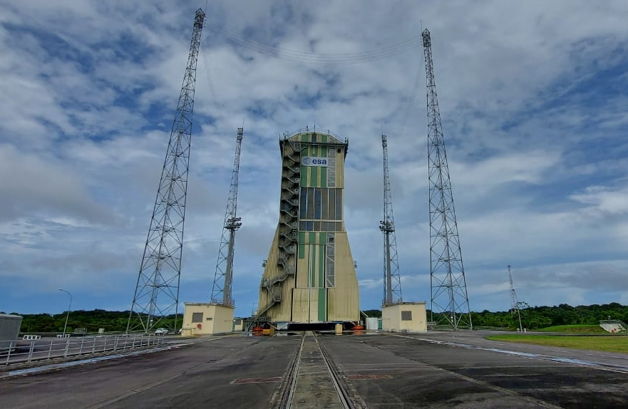 В Гвиане начался третий предстартовый день по подготовке ракеты-носителя «Союз-СТ-Б»