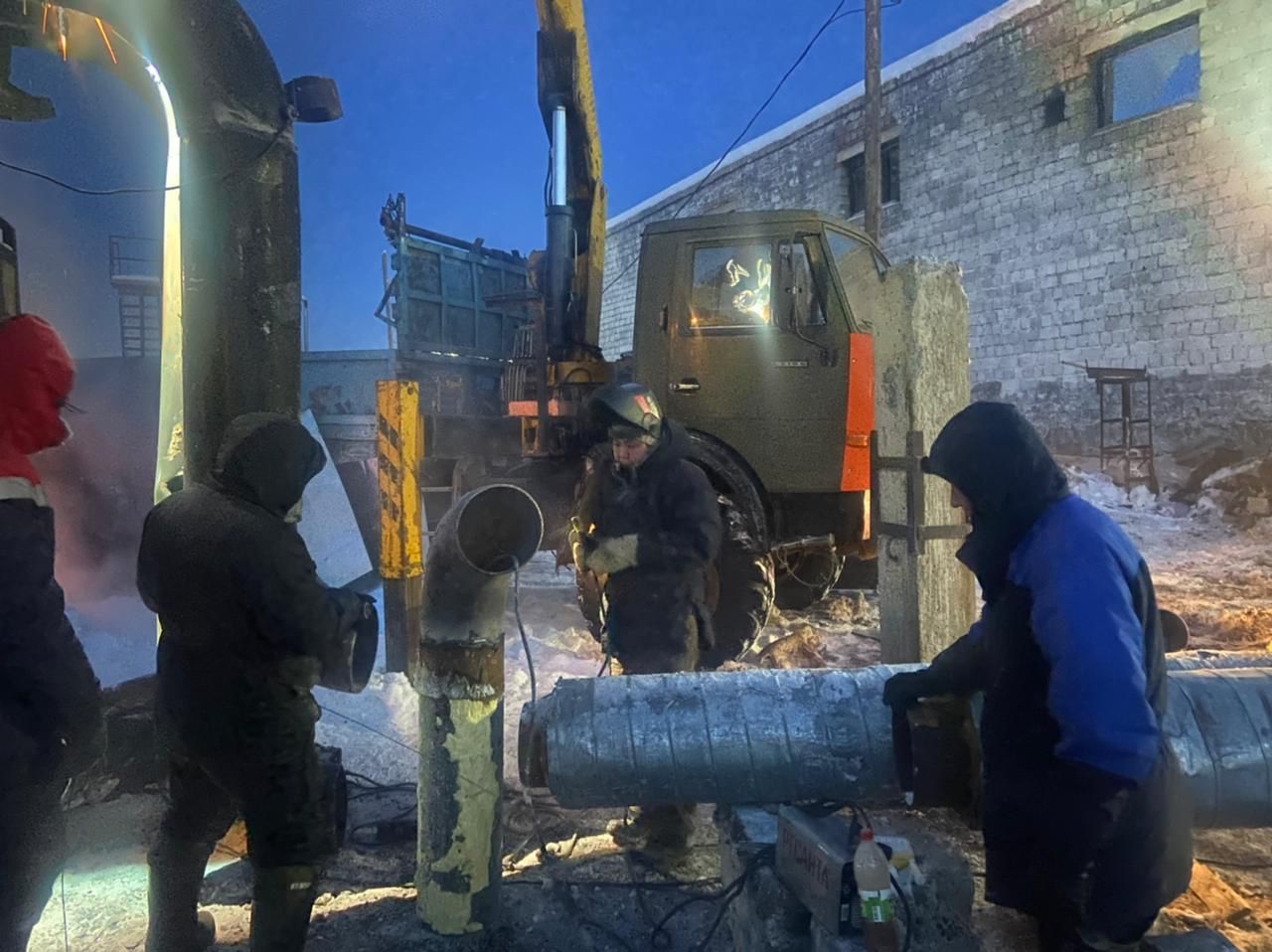 Авария оставила без тепла 132 дома в якутском селе Чурапча