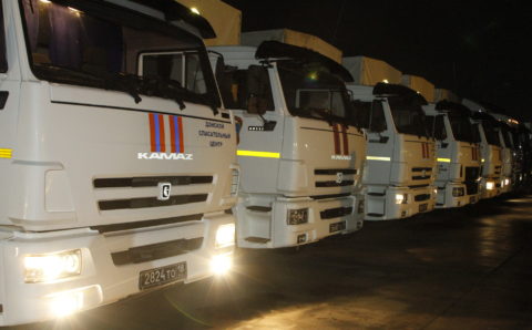 Из Сургута отправился первый грузовик с гуманитарной помощью для беженцев из Донбасса