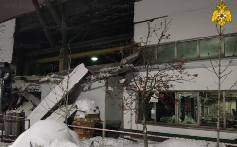 Гидроударом снесло стену на калужском заводе