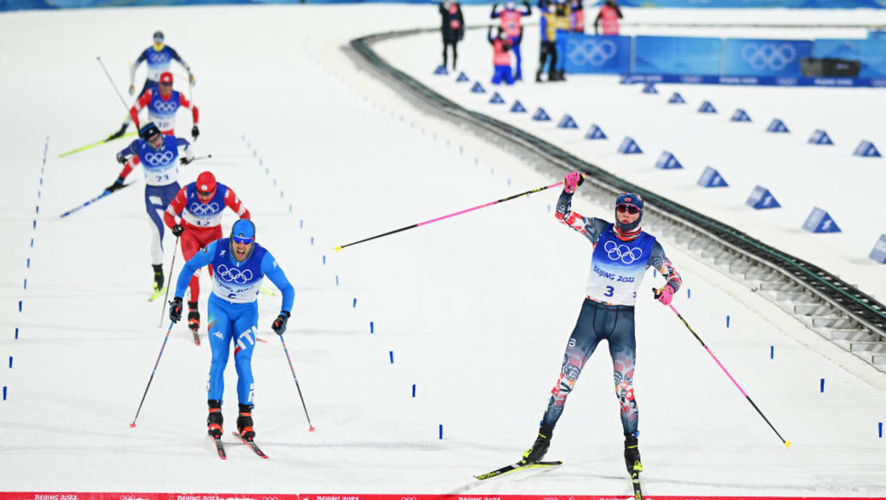 Россиянин Александр Терентьев завоевал бронзу в лыжном спринте на Олимпиаде в Пекине