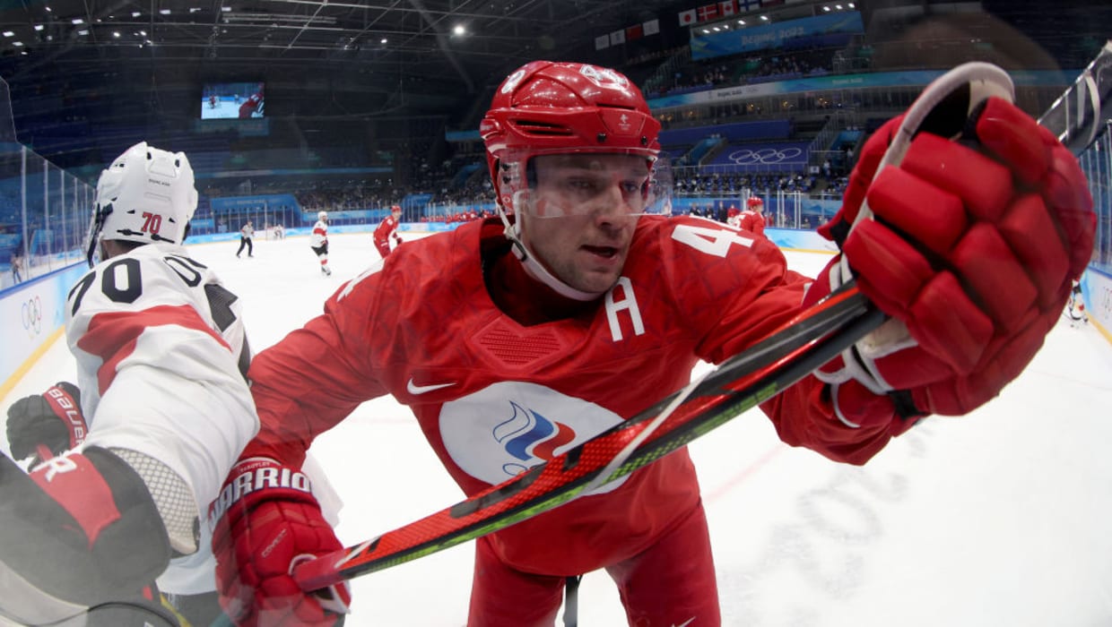Российские хоккеисты обыграли команду Швейцарии на Олимпийских играх в Пекине