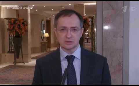 Путин поставил Мединского во главе делегации на переговорах в Стамбуле