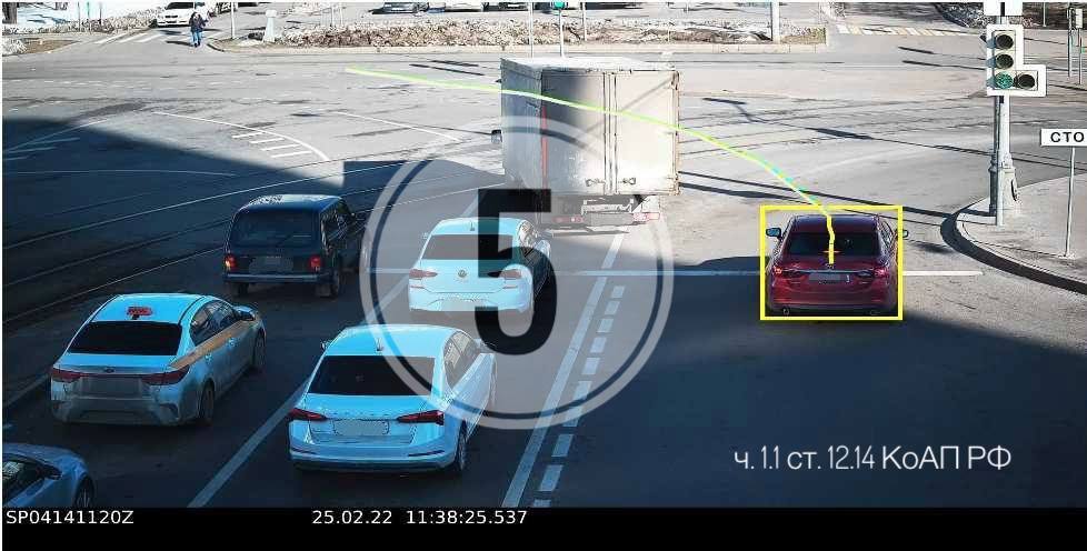 Камеры фиксаций помогли столичной Госавтоинспекции составить топ-5 нарушений ПДД