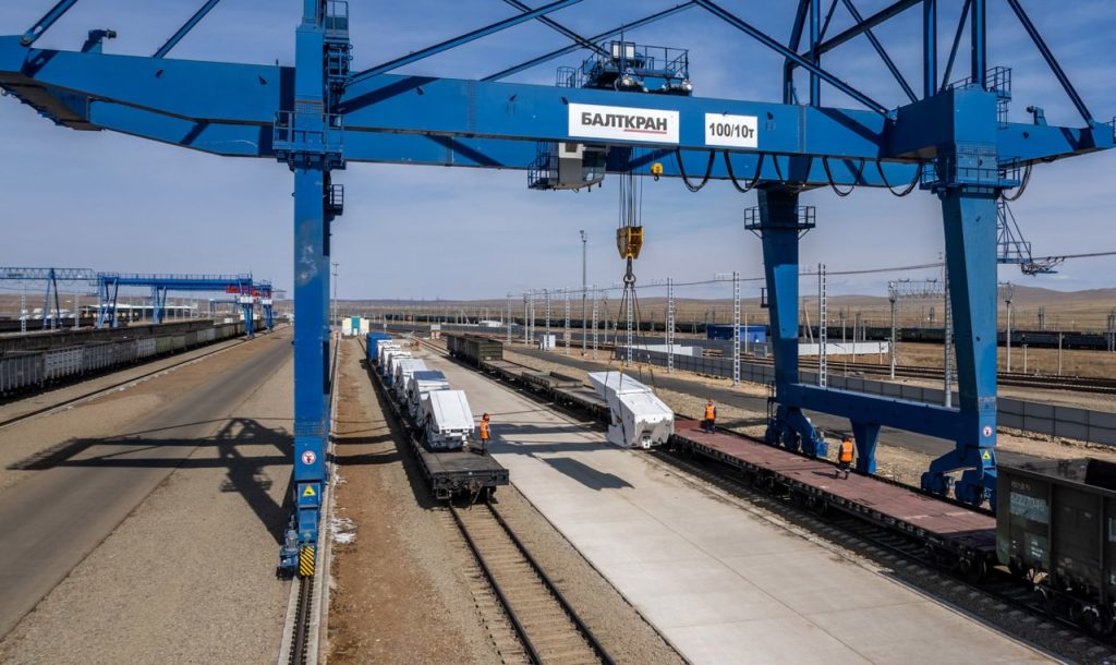На пограничной станции Забайкальска появился новый транспортно-логистический комплекс
