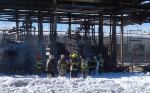 Пожару на нефтебазе в нижегородском Кстово присвоили третий ранг опасности