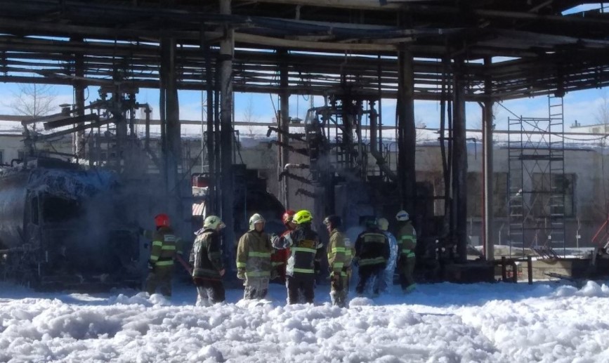 Пожару на нефтебазе в нижегородском Кстово присвоили третий ранг опасности
