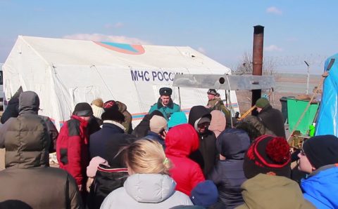 МЧС сообщило об увеличении притоков беженцев в Россию из Украины