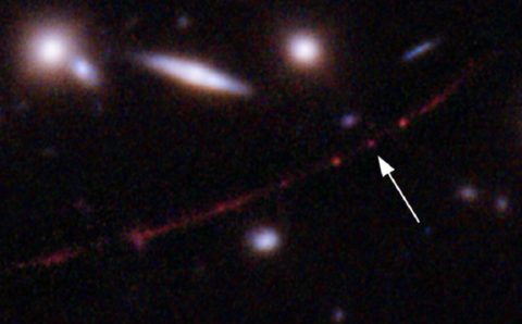 Найденную телескопом Hubble самую далёкую от Земли обозримую звезду назвали Earendel