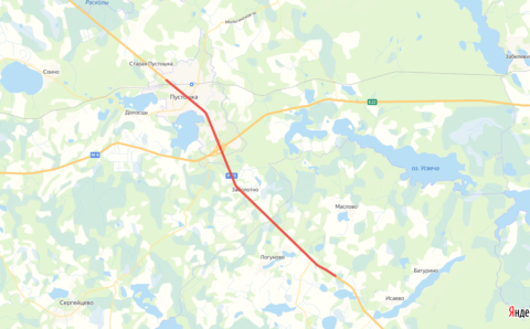 На трассе Р-23 в Псковской области запустят реверсивное движение