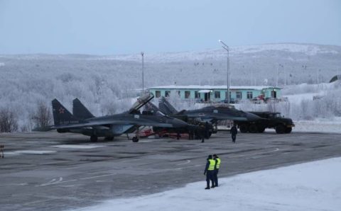 Северный флот организовал тренировку с авиацией и войсками ПВО в Заполярье