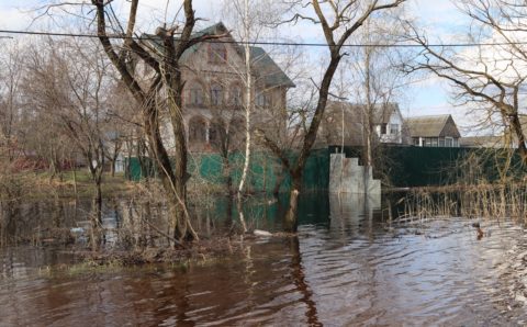 Весеннее половодье вынудило властей Брянска ввести режим ЧС