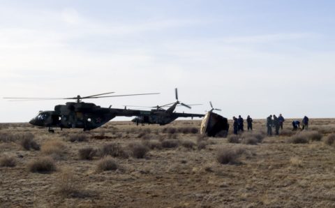 В Московскую область доставили капсулу корабля «Союз МС-19»