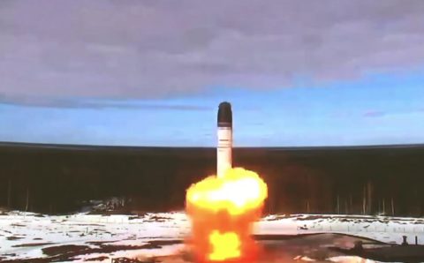 Межконтинентальные баллистические ракеты «Сармат» поставили на боевое дежурство