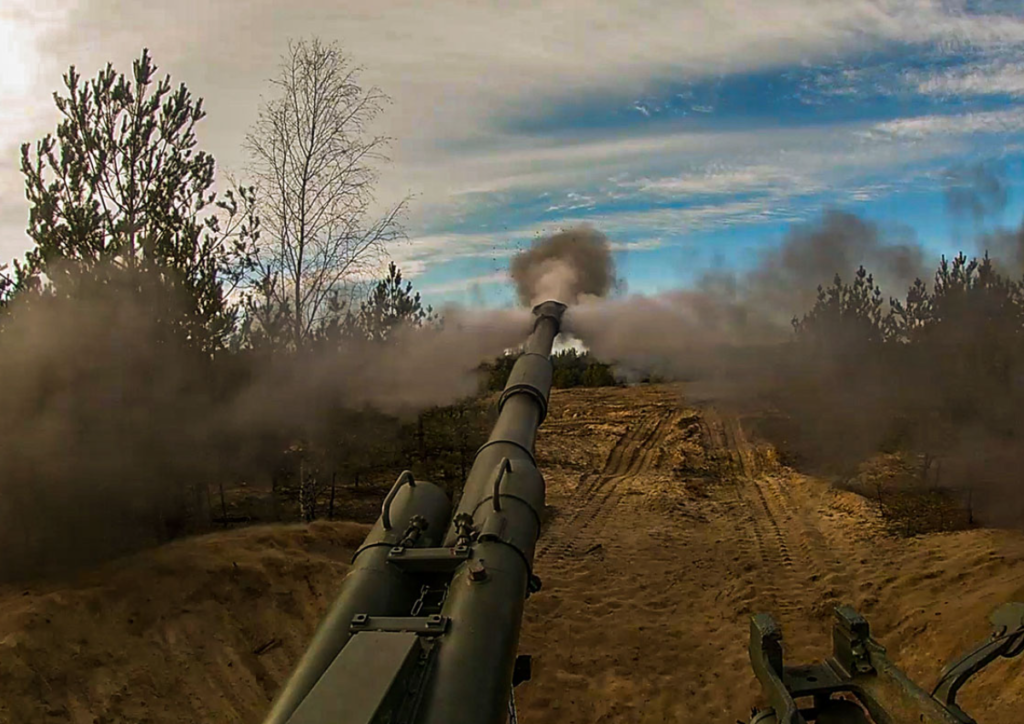 В Херсонской области обнаружили германскую артиллерийскую установку Panzerhaubitze-2000