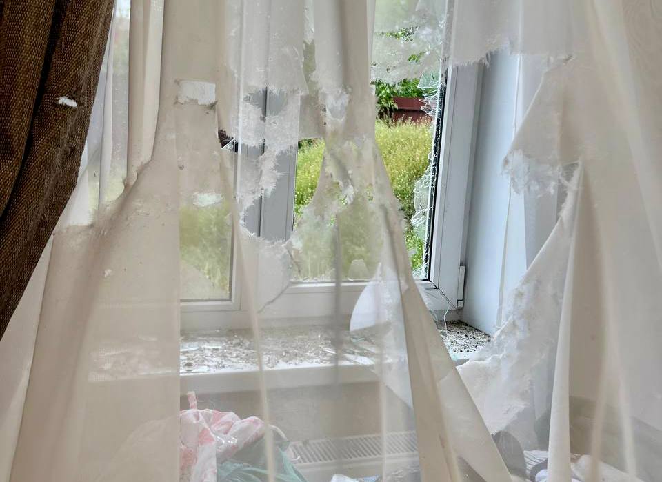 Взрывная волна выбила стёкла в нескольких домах в Белгородской области