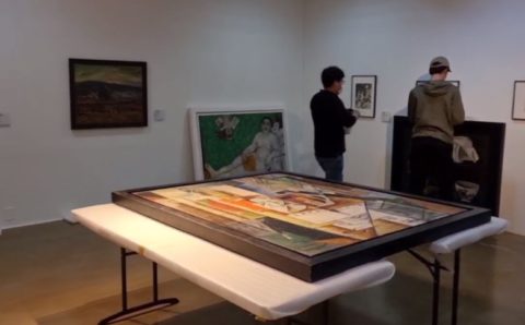 Картины Кандинского и Малевича возвращаются в РФ с выставки в Южной Корее