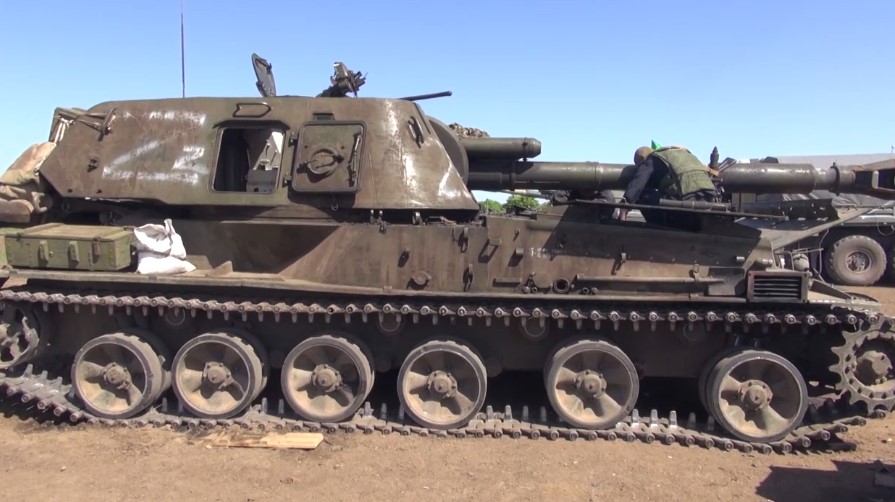 Армия РФ организовала пункт ремонта боевой техники в Херсонской области