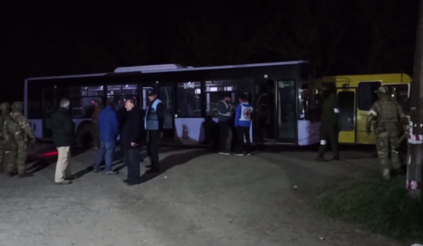 С близлежащих к «Азовстали» территорий за сутки эвакуировались 46 человек