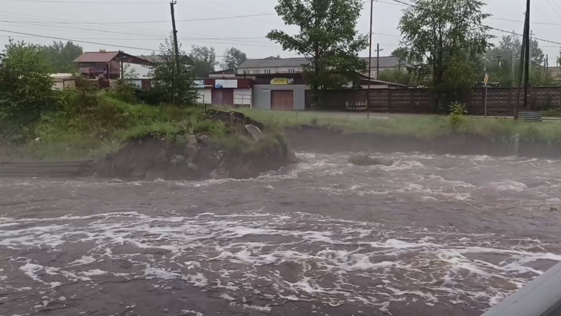 Малые реки вышли из берегов в Забайкальском крае