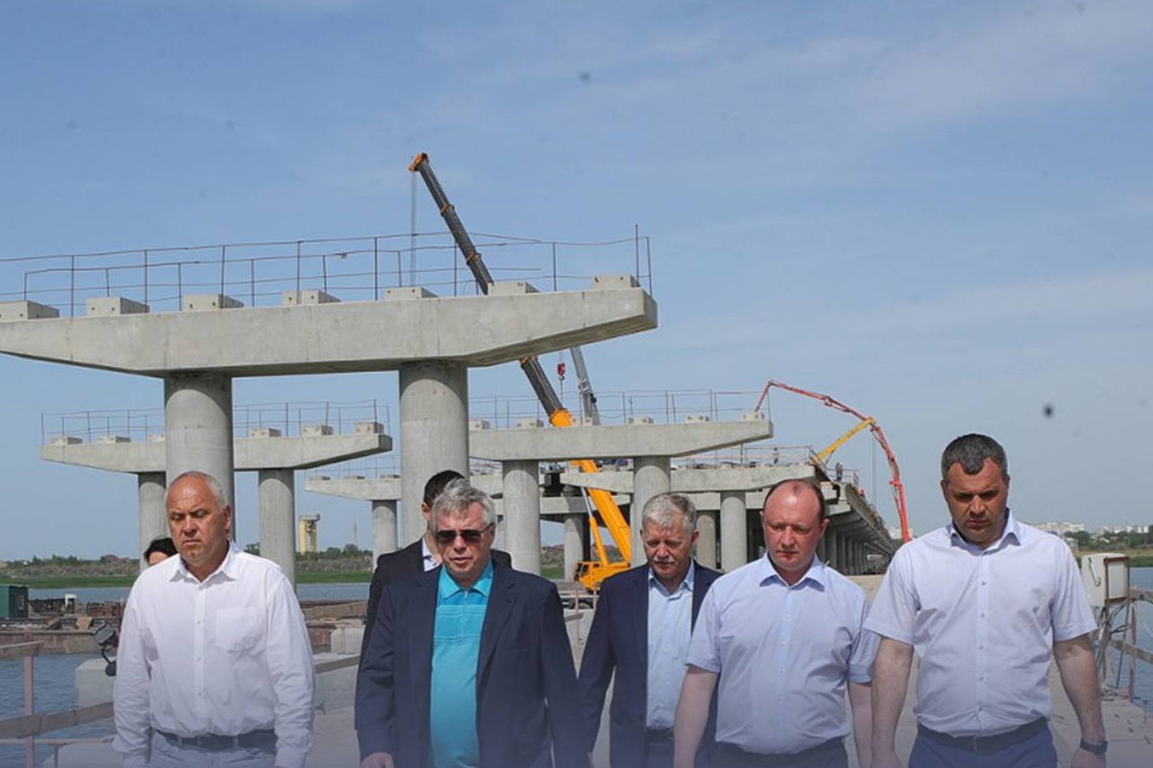Строительство моста через балку Сухо-Соленовская идет с опережением срока