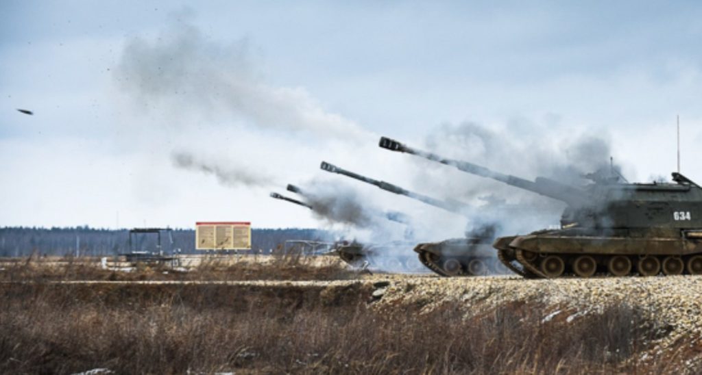 Минобороны РФ: Массированный огонь российской артиллерии сорвал наступление ВСУ