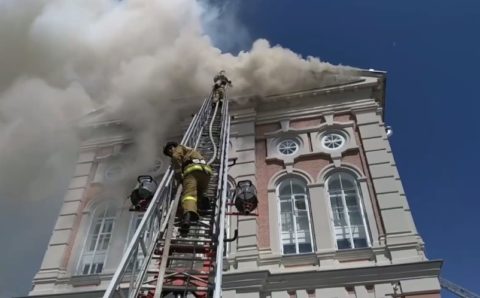 В Казани горела арт-резиденция молодежной общественной организации