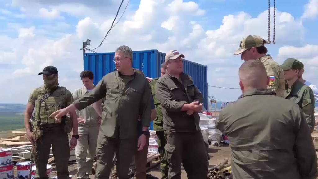 Минобороны РФ проверило строительство магистрального водопровода в ЛНР