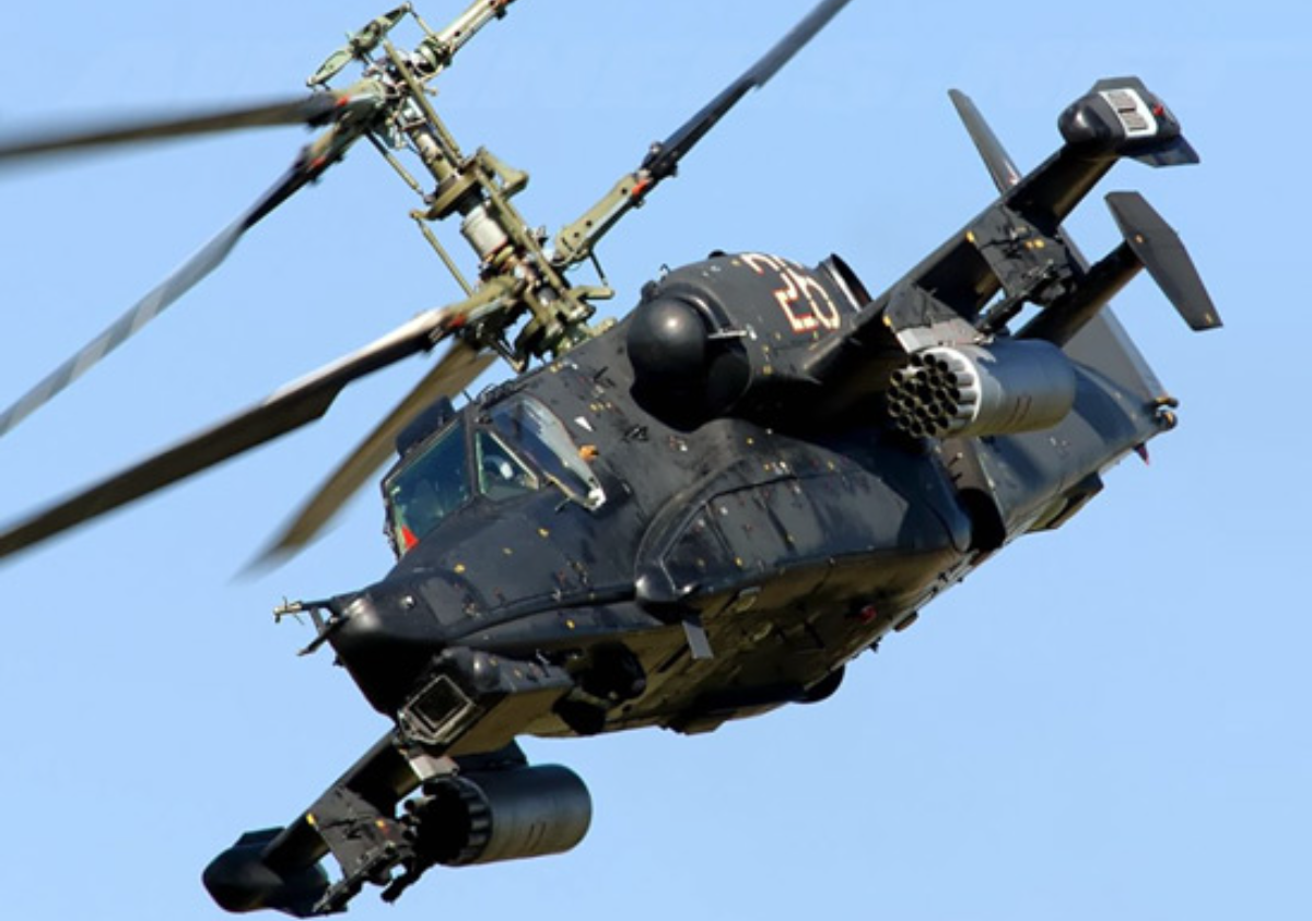 Украинский вертолёт атаковал Горловку в ДНР