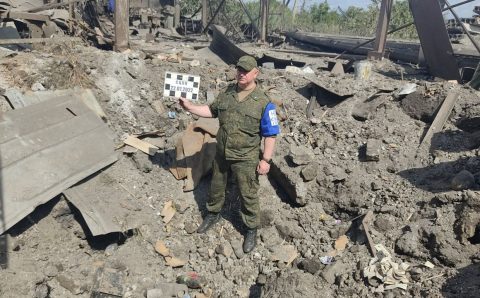 Американские ракеты разрушили хранилище зерна в ЛНР
