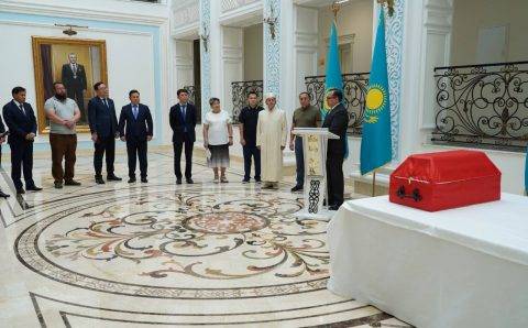 Россия передала Казахстану останки погибшего в годы ВОВ солдата