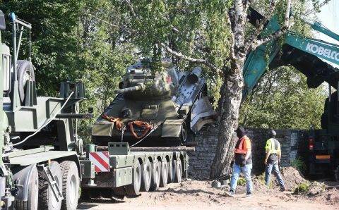 Курская область готова забрать Т-34 из эстонской Нарвы