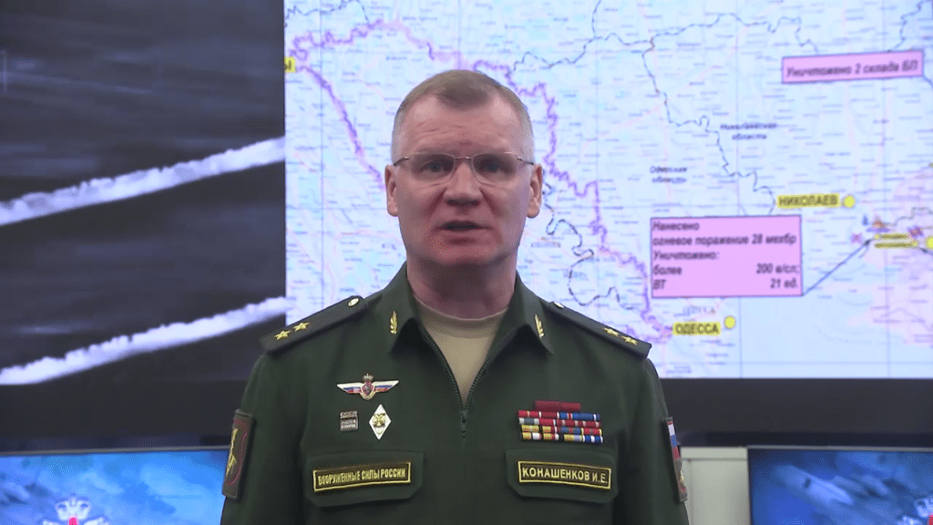 Конашенков объявил о вызволении из украинского плена более полусотни военных