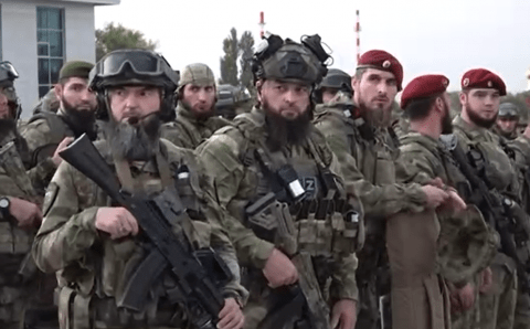 Кадыров: В Донбасс отправились чеченские воины двух элитных спецподразделений